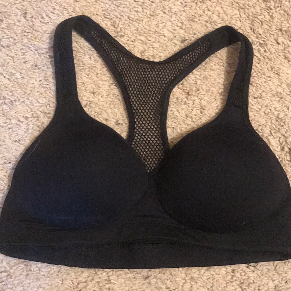 Racerback VS Pink push-up sports bra
